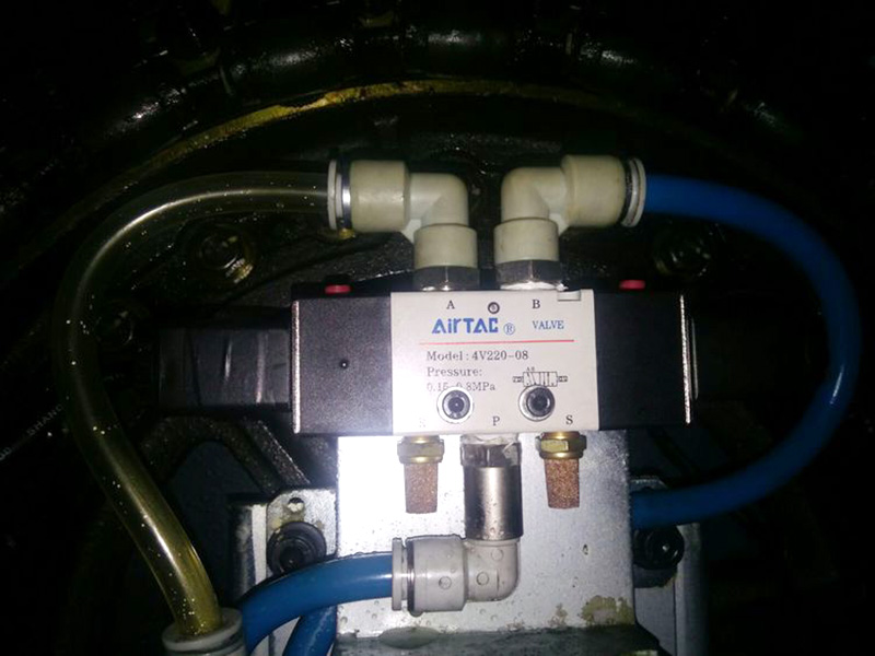 加工中心刀庫有沒有電磁閥？